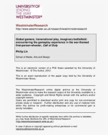 University Of Westminster, HD Png Download, Transparent PNG