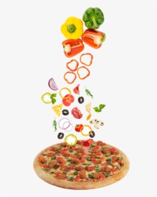 Pizza Aux Légumes Png, Transparent Png, Transparent PNG