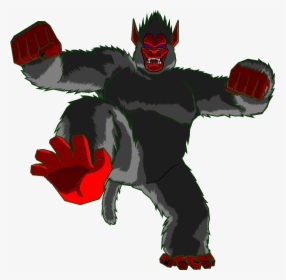 Dark Ape - Goku As A Monkey, HD Png Download, Transparent PNG