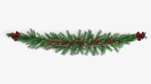 Advent Calendar Garland - Wreath, HD Png Download, Transparent PNG