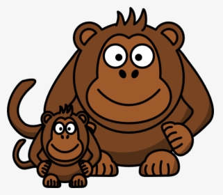 Cartoon Monkey, HD Png Download, Transparent PNG