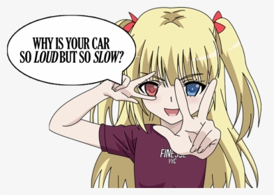 Your Car So Loud But So Slow Sticker, HD Png Download, Transparent PNG