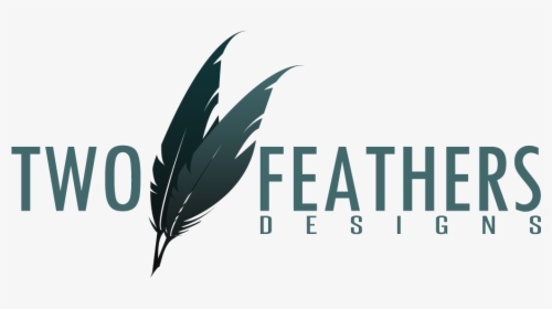 Transparent Feather Arrow Png - Two Feathers Design, Png Download, Transparent PNG