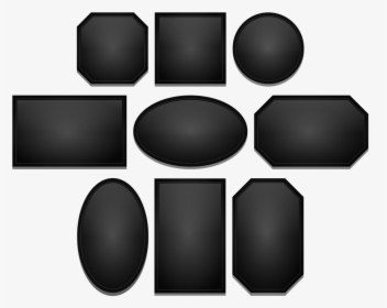 Frames, Black, Photo Frame, Picture Frame, Glossy - Picsart Png Black Box,  Transparent Png , Transparent Png Image - PNGitem