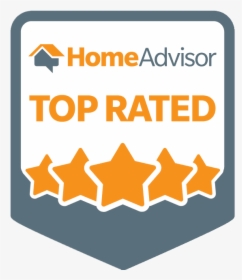 Homeadvisor Top Rated Badge - Home Advisor Top Rated Logo, HD Png Download, Transparent PNG