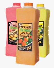 Frozen Fresh Orange Juice, HD Png Download, Transparent PNG