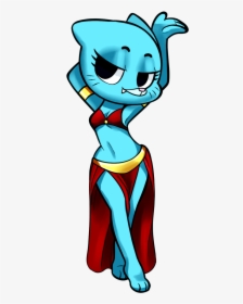 Nicole Belly Dancer By To Nio-d6n4i8z - Amazing World Of Gumball Nicole Bikini, HD Png Download, Transparent PNG