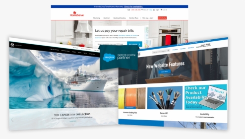 Platform Graphic Template-salesforce 3screens - Iceberg, HD Png Download, Transparent PNG