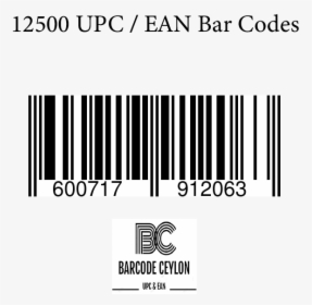 Image Of 12500 Upc / Ean Bar Codes - Pattern, HD Png Download, Transparent PNG