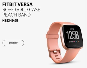 Fitbit Peach Rose Gold, HD Png Download, Transparent PNG
