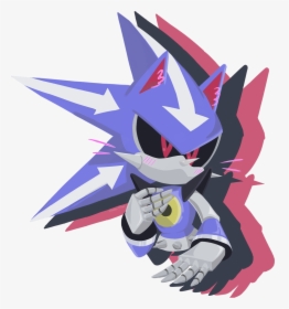 Anti Metal Sonic Png Anti Metal Sonic - Neo Metal Sonic Fan Art, Transparent Png, Transparent PNG