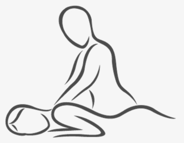 Women To Men Body Massage Spa Near Jadavpur Selimpur - Massage Black And White, HD Png Download, Transparent PNG