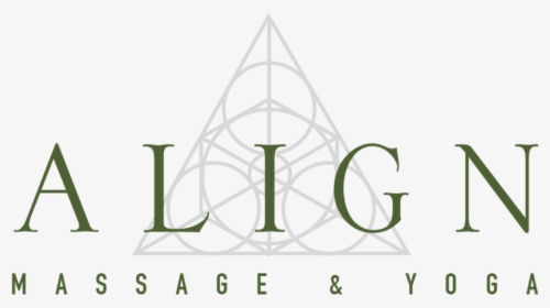 Align Massage Yoga Geometric Logo, HD Png Download, Transparent PNG