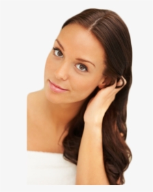 Woman At Hair Salon , Png Download - Beautiful Woman, Transparent Png, Transparent PNG
