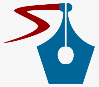 Blue Pen Logo Png, Transparent Png, Transparent PNG