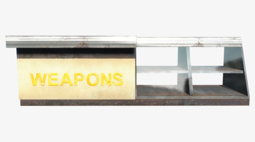 Fo4 Weapons Emporium Counter , Png Download - Plywood, Transparent Png, Transparent PNG
