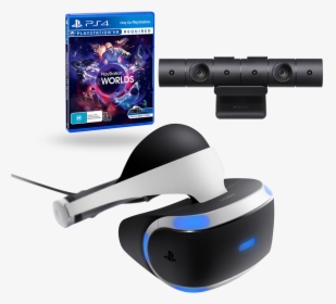 Ps Vr Starter Pack, , Product Image    Title Ps Vr - Ps4 Virtual Reality, HD Png Download, Transparent PNG