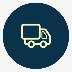 Camper - Truck Circle Icon Png, Transparent Png, Transparent PNG