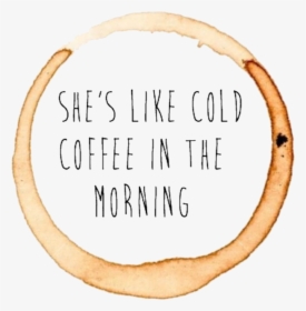 #coffee #quotes #tumblr - Ed Sheeran Cold Coffee Album Cover, HD Png Download, Transparent PNG