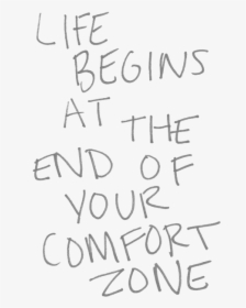 Quotes, Life, And Comfort Zone Image - Your Comfort Zone Will Kill You, HD Png Download, Transparent PNG