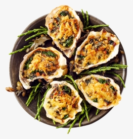 Baked-oysters - Baked Oyster Transparent, HD Png Download, Transparent PNG
