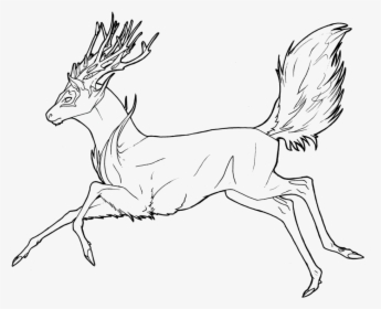 Pokemon Coloring Pages Xerneas - Xerneas Drawing, HD Png Download, Transparent PNG