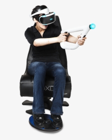 The Foot Motion Controller For Playstation Vr - Sitting, HD Png Download, Transparent PNG