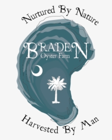 Braden Oyster Farm Logo - South Carolina Palmetto Flag, HD Png Download, Transparent PNG