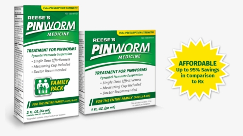 Reese's Pinworm Medicine, HD Png Download, Transparent PNG