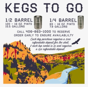 Kegs To Go - 1 2 Keg, HD Png Download, Transparent PNG