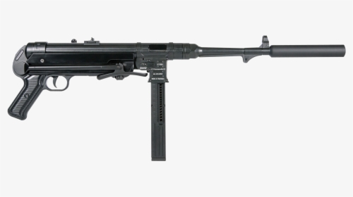 Mp 40 Png - 50 Cal Without A Scope, Transparent Png, Transparent PNG