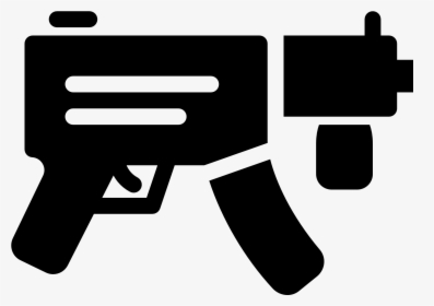 Machine Gun Clipart High Powered - Submachine Gun, HD Png Download, Transparent PNG