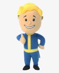 Fallout Plush Vault Boy Thumbs Up 30cm - Stuffed Toy, HD Png Download, Transparent PNG