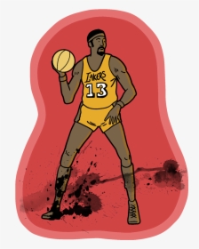 A Million Degrees Of Separation O Production Company - Wilt Chamberlain Dibujo, HD Png Download, Transparent PNG