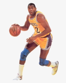 Magic Johnson Lakers Transparent, HD Png Download, Transparent PNG