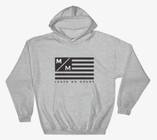 M/m Leave No Doubt Flag Hooded Sweatshirt - Hoodie, HD Png Download, Transparent PNG