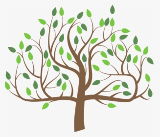 Animated Trees And Fences - Animated Tree With Branches, HD Png Download, Transparent PNG