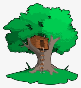 Free To Use Public Domain Tree House Clip Art - Magic Tree House Tree House, HD Png Download, Transparent PNG