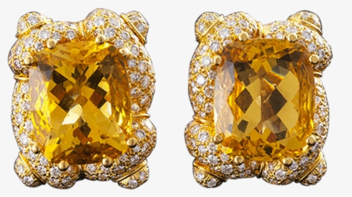 Golden Beryl Earrings By Henry Dunay - Earrings, HD Png Download, Transparent PNG