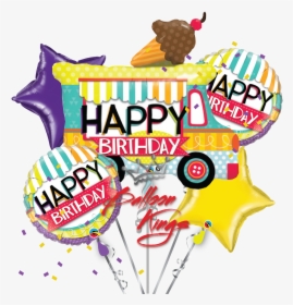 Hb Ice Cream Truck Bouquet, HD Png Download, Transparent PNG