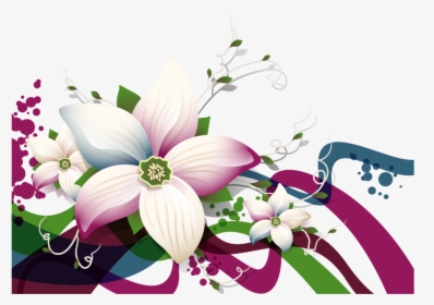 Floral Design Flower Art - Beautiful Floral Designs Background, HD Png Download, Transparent PNG