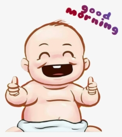 Transparent Early Morning Clipart - Baby Good Morning Animated, HD Png Download, Transparent PNG