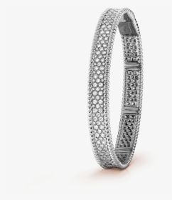 Perlée Diamonds Bracelet, Large Model - Van Cleef Bangle, HD Png Download, Transparent PNG