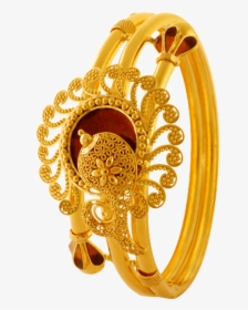 22kt Yellow Gold Bangle For Women - Bangles Design Pc Chandra Jewellers, HD Png Download, Transparent PNG