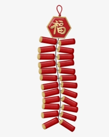 Firecracker Clipart Red Packet - Chinese New Year Firecrackers Clipart, HD Png Download, Transparent PNG