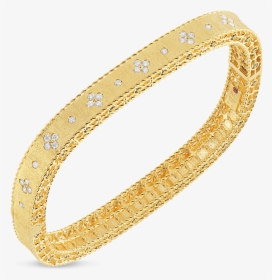 Gold And Diamond Bracelet - Roberto Coin, HD Png Download, Transparent PNG