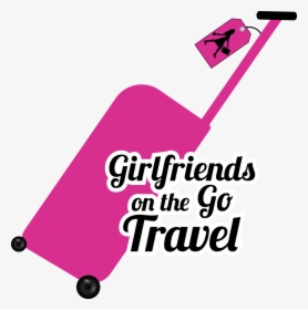 Gf On The Go Travel Logo - Girl Travel Agency Logos, HD Png Download, Transparent PNG