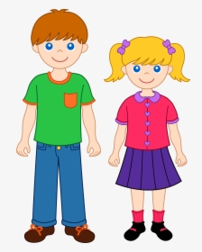 Girlfriends C - Brother And Sister Clipart, HD Png Download, Transparent PNG