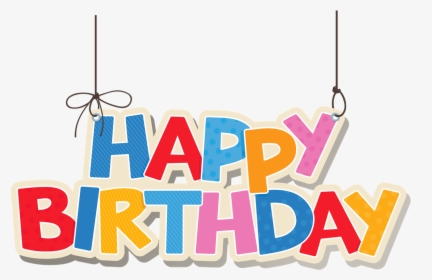 Clipart Happy Birthday Png, Transparent Png, Transparent PNG