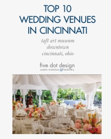 Cincinnati, Ohio Top 10 Wedding Reception Venues - Banquet, HD Png Download, Transparent PNG